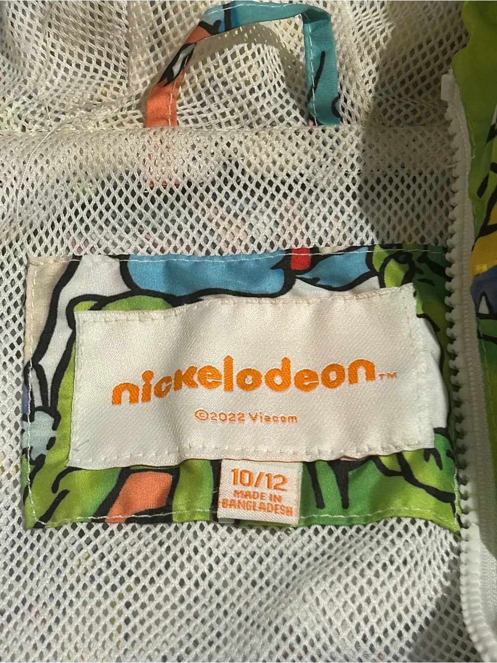 Nickelodeon rugrats windbreaker